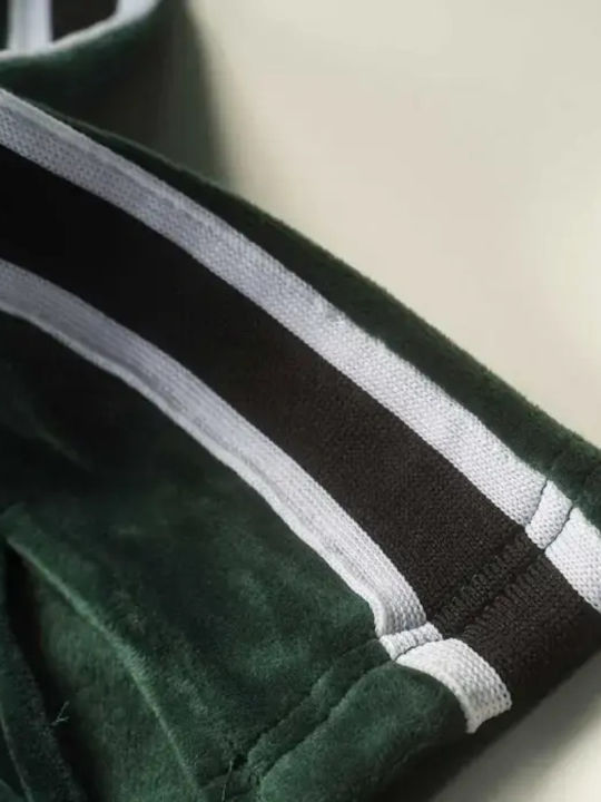 Kids Sweatpants Set Green 2pcs