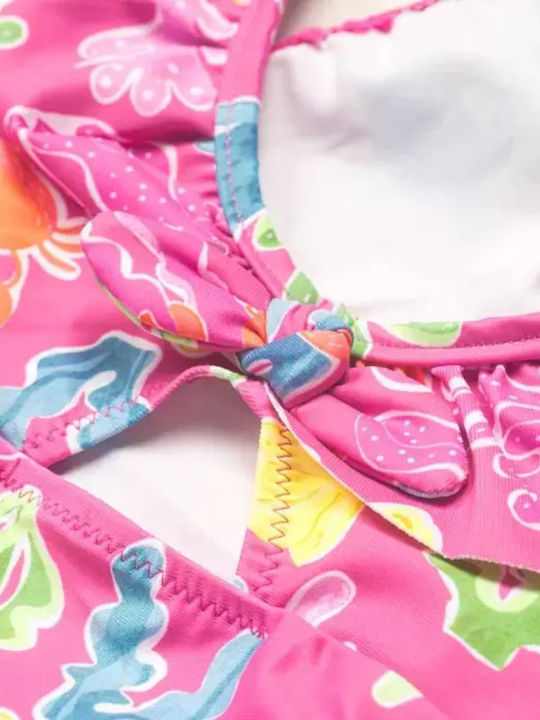 Mayoral Kids Swimwear One-Piece Fuchsia