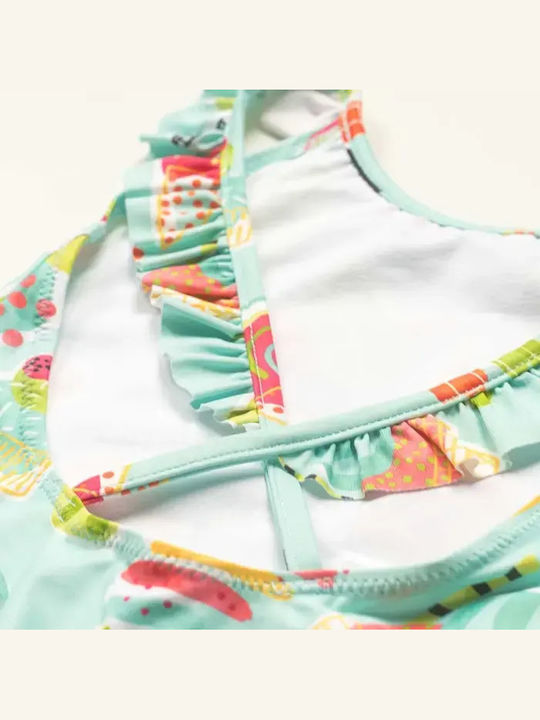 Mayoral Kids Swimwear One-Piece Light Blue