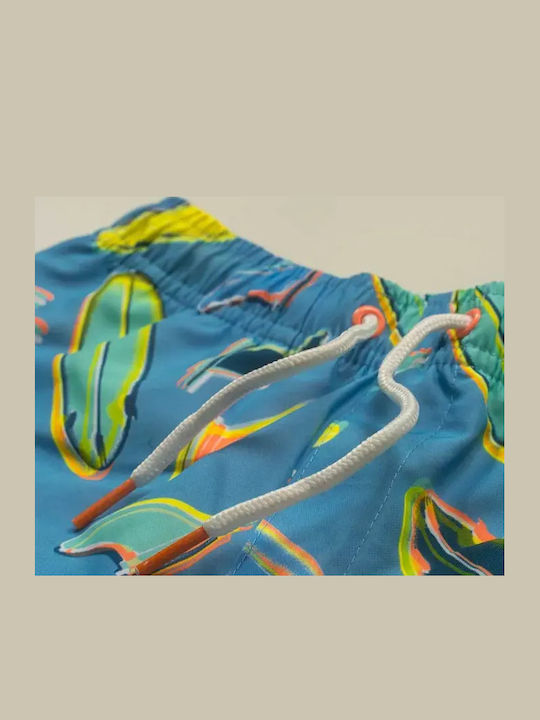Mayoral Kids Swimwear Swim Shorts Blue
