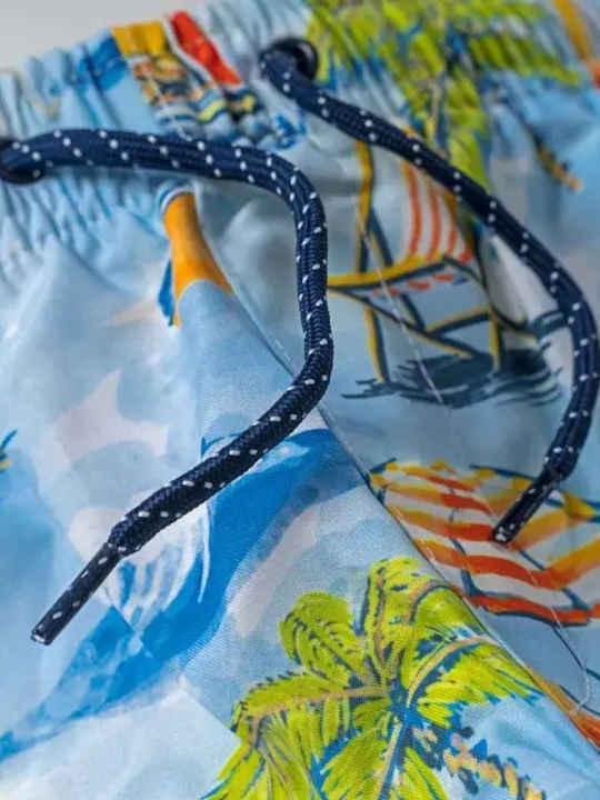 Mayoral Coast to Coast Kids Swimwear Swim Shorts Light Blue