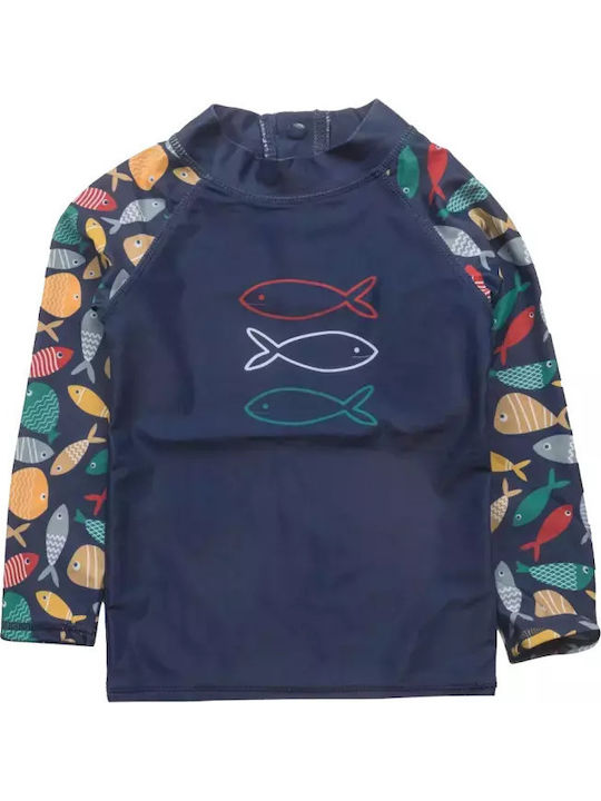 Losan Παιδικό Μαγιό Μπλούζα με Μακρύ Μανίκι Light Navy