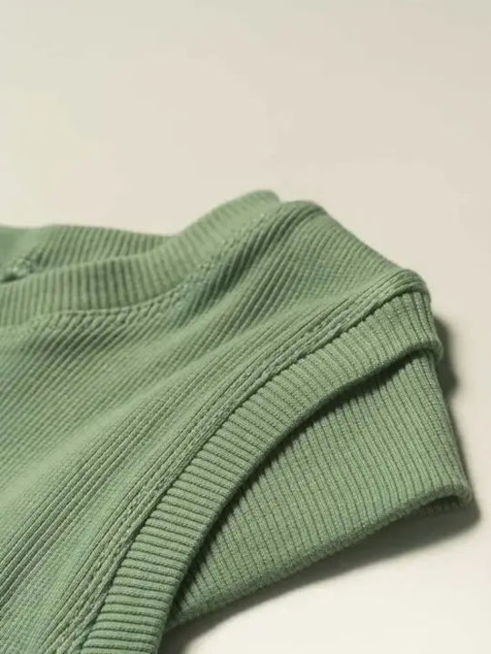 Kinderkleid Kurzärmelig Bay Leaf Mint