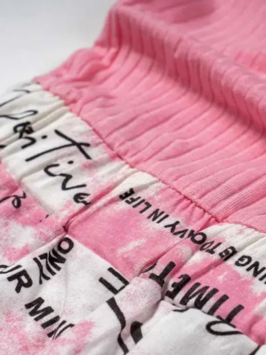 Kids' Fabric Jumpsuit Shorts/Bermudas Pink