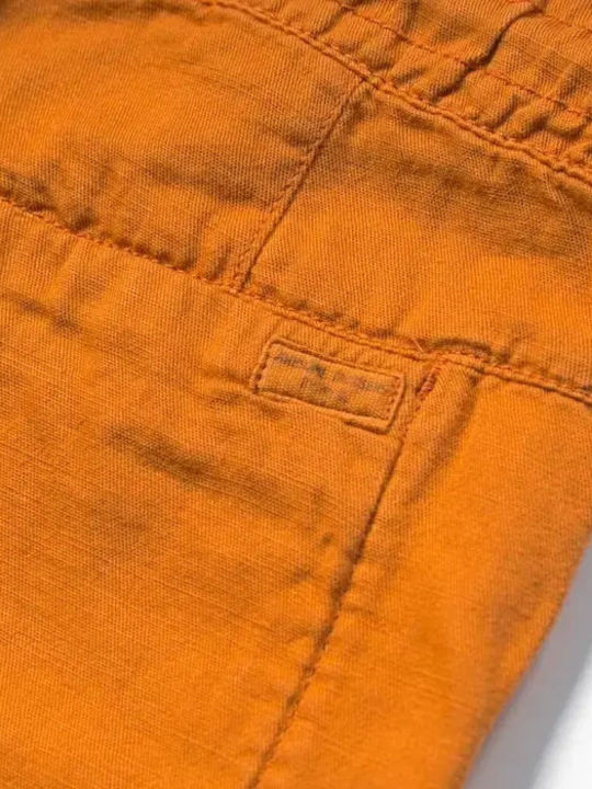 Kinder-Shorts/Bermudas Stoff Kaffee