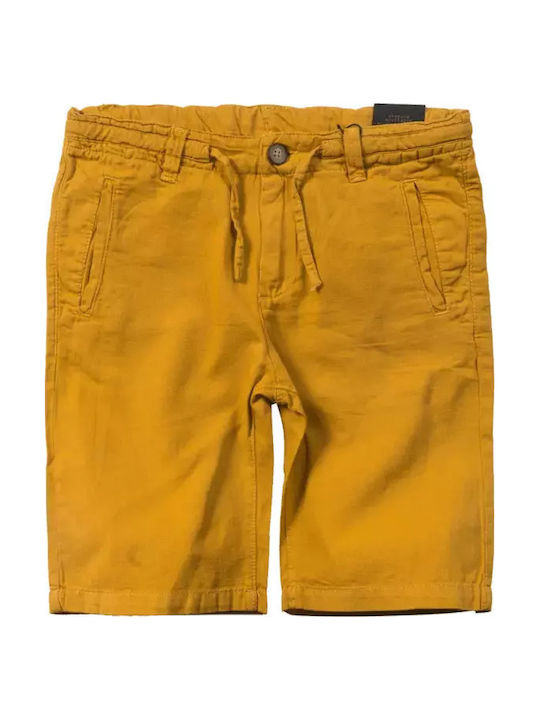 Kids' Shorts/Bermudas Fabric Mustard