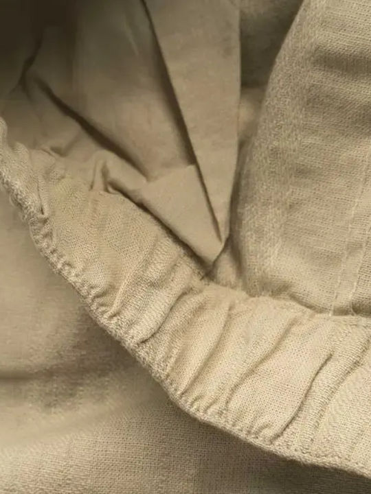 Kids' Shorts/Bermudas Fabric Beige