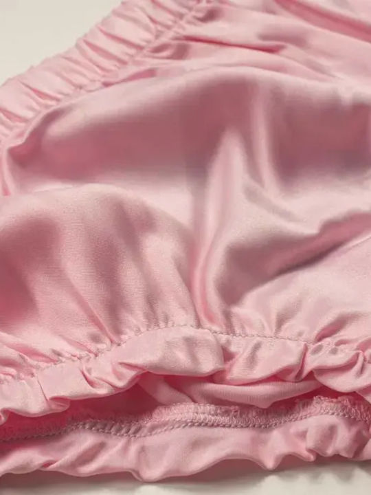 Rochie pentru Copii Mâneca scurta Din tul Pink
