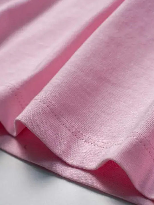 Детска Рокля Без ръкави Обикновени Pink