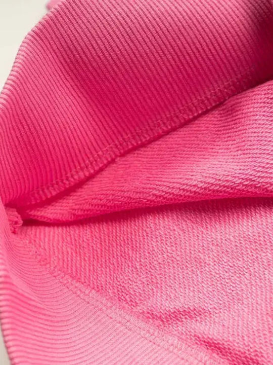 Παιδικό Φόρεμα Φούτερ Μακρυμάνικο Jelly Pink