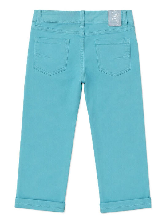 Pantaloni Pentru Copii Street Gang Sg3856 Turcoaz