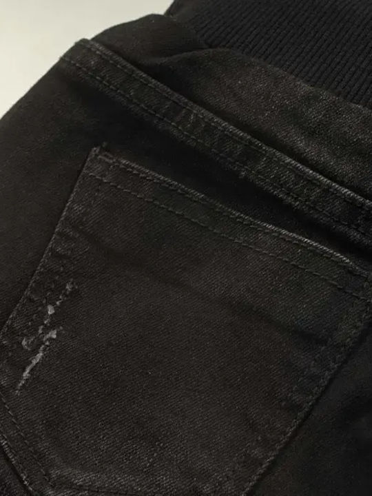 Παιδικό Παντελόνι Τζιν Μαύρο