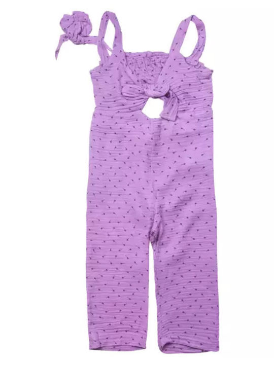 Kids' Jumpsuit Purple