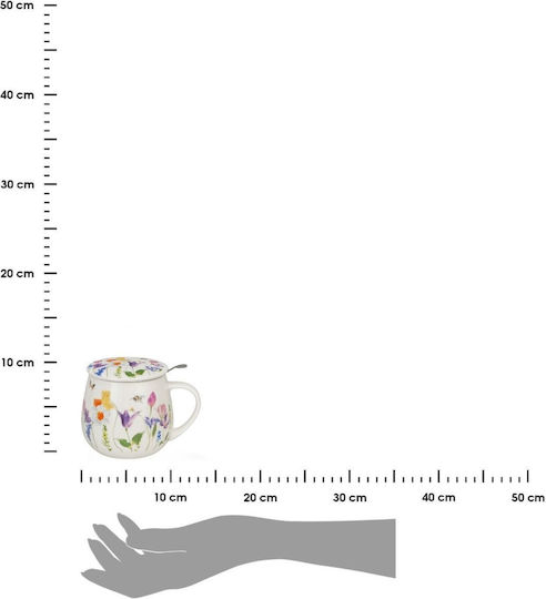 Κούπα από Πορσελάνη Λευκή 430ml