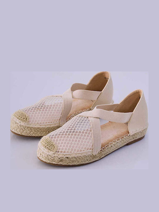 Celestino Espadrile Semi-Transparente Bej