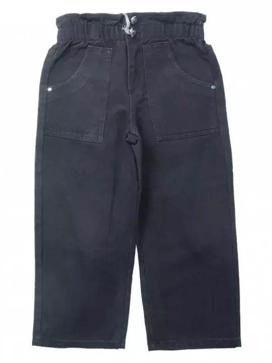 Kids' Denim Pants Black