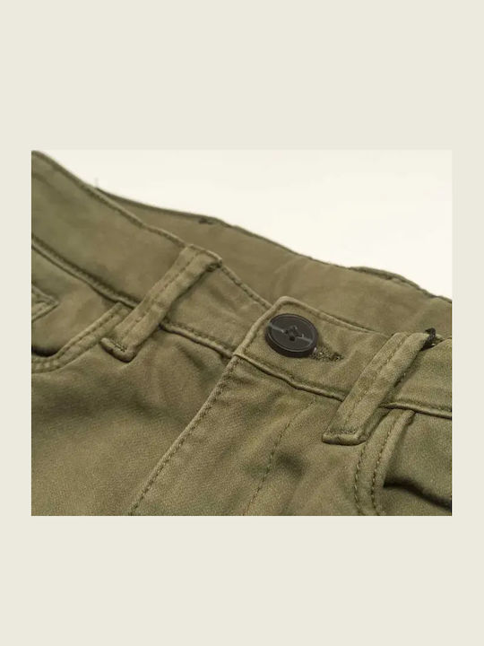 Kinder Schlaghose Jeans Grün