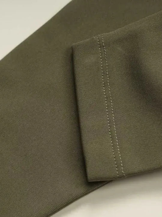Kinder Leggings Lang Khaki