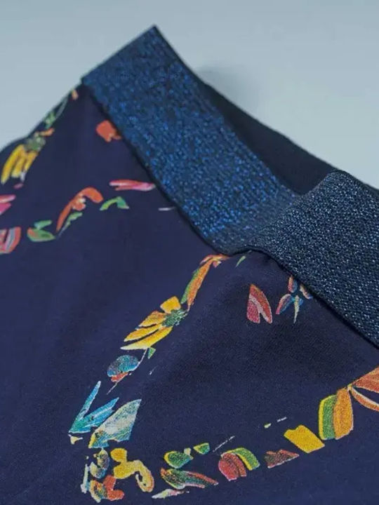 Kids Legging Long Blue Amore