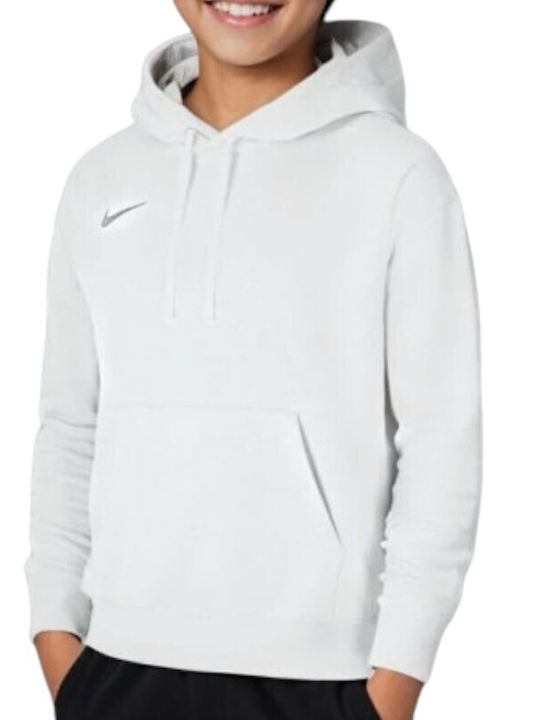 Fleece Kids Sweatshirt with Hood and Pockets White Park 20