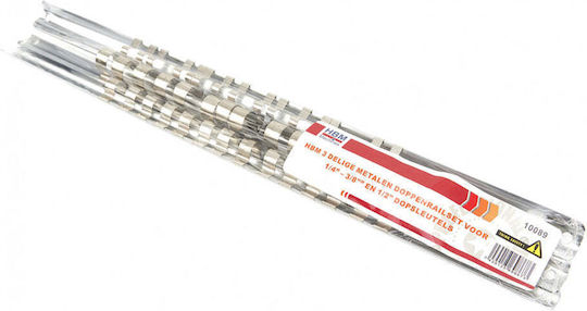 Комплект Метални Гнезда 1/2" 3/8" 1/4" 3 Бройки Hbm