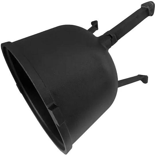 Oală Din Fontă Zola 7 L 3 Picioare Capac Inclus 37.5 X 46.5 Cm Neagră