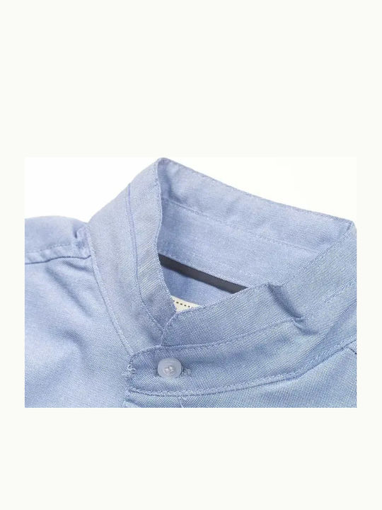 Kids Shirt Short Sleeve Sky Blue