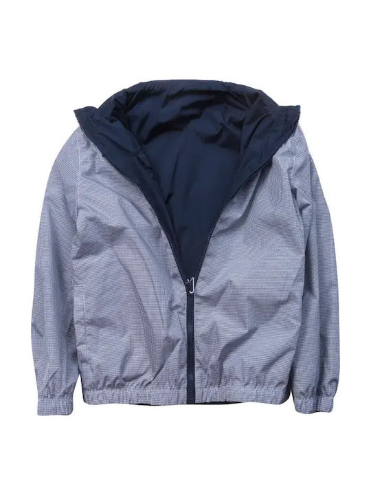 Kids' Casual Jacket Windproof Double Sided Navy Blue