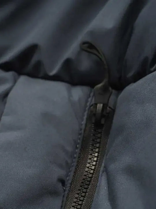 Παιδικό Casual Μπουφάν με Κουκούλα Navy Μπλε