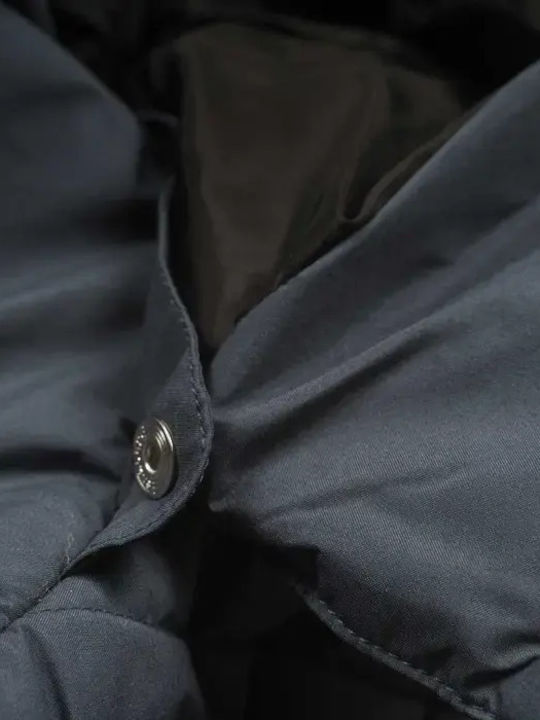 Παιδικό Casual Μπουφάν με Κουκούλα Navy Μπλε