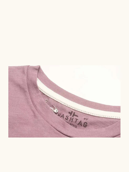 Hashtag Kids' Pajamas Summer Purple