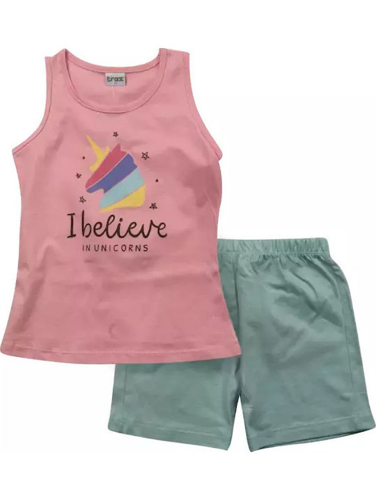 Trax Kids' Pajamas Summer Pink