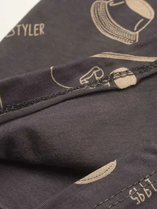Hashtag Kids' Pajamas Summer Gray