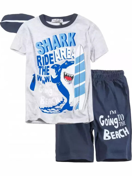 Hashtag Pijama pentru copii De vară Gri