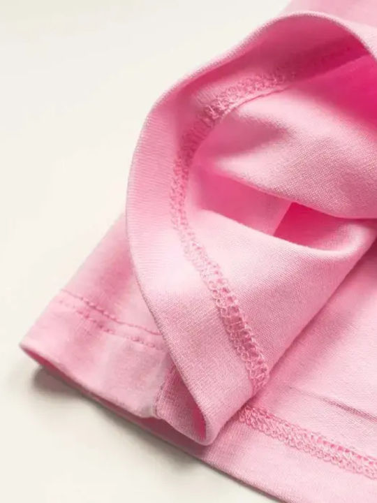 Kinder-Set mit Leggings Sommer 3Stück Pink