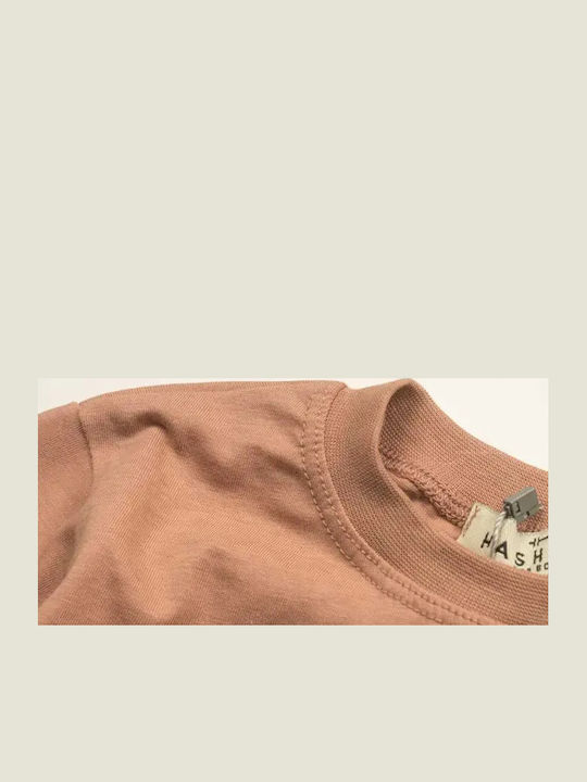 Kids' Set with Shorts Summer 2pcs Salmon