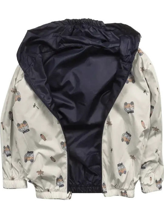 Kids' Set with Pants & Outerwear Winter 3pcs Blue Navy