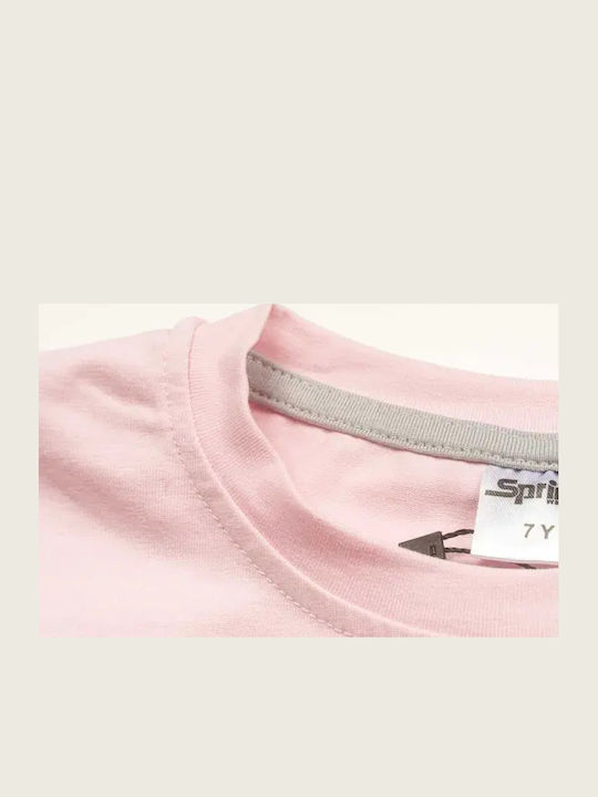 Kids Clothing Set with Shorts Summer 2 Pieces Pink