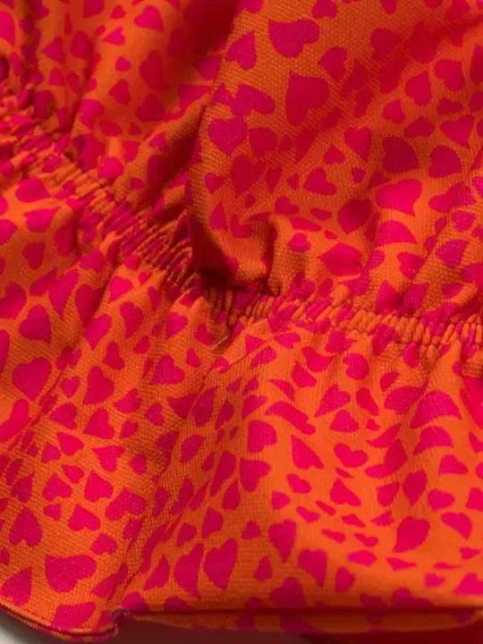 Set pentru copii cu șorturi Vară 2buc Orange/Fuchsia