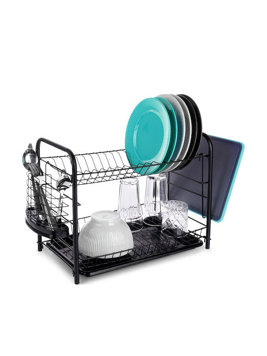 Vilde Metallic Black Sink Strainer 51.5x24.5x33cm