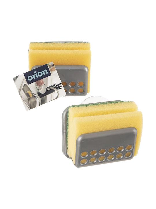 Orion Θήκη για σφουγγάρι Γκρι 6x7.5cm