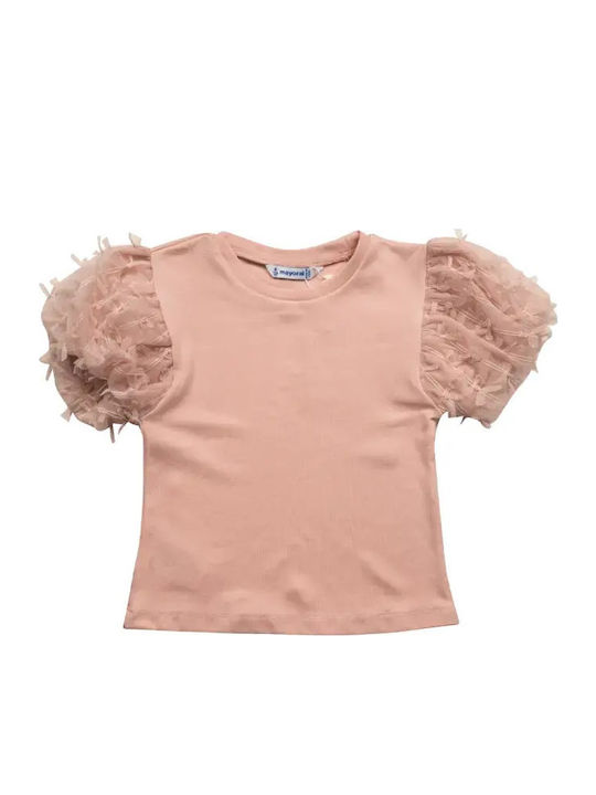 Kids' Shirt Short Sleeve Pink