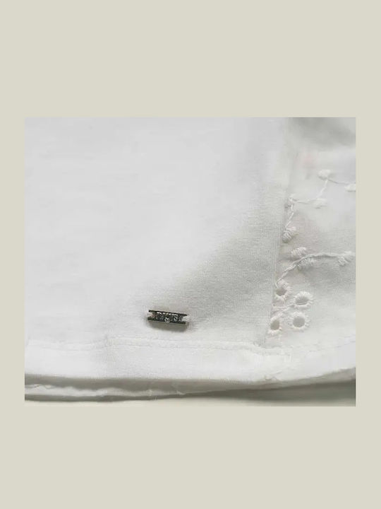 Kids Short-Sleeved Shirt White