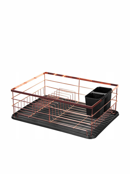 Brunbeste Metallisches Spülbeckenablauf Rose Gold 44x32x14cm