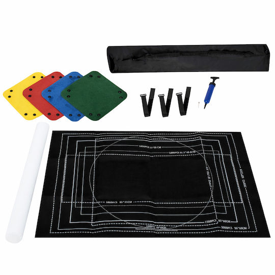 Covoraș Puzzle Zola 500 2000 Piese Ghid Imprimat Dimensiuni 4 Recipiente de Sortare Suport Gonflabil Pompă Curele de Fixare Poliester 118 X 79 Cm