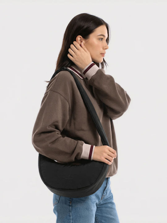 Gaston Luga Damen Crossbody Schulter Tasche Schwarz