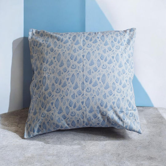 Oxygen Dekorativer Kissenbezug Blau Atlantic Ocean Blau 45x45cm Oxygen Dekorativer Kissenbezug Blau Atlantic Ocean Blau 45x45cm