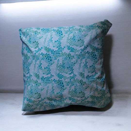 Oxygen Dekorativer Kissenbezug Blue Ocean Dots Blauer 45x45cm Oxygen Dekorativer Kissenbezug Blue Ocean Dots Blauer 45x45cm