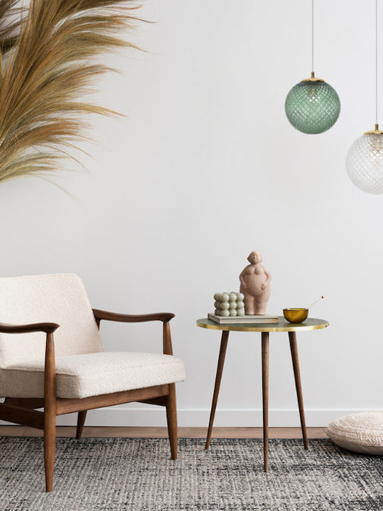 Cannes Green Glass Shade Ball 20cm