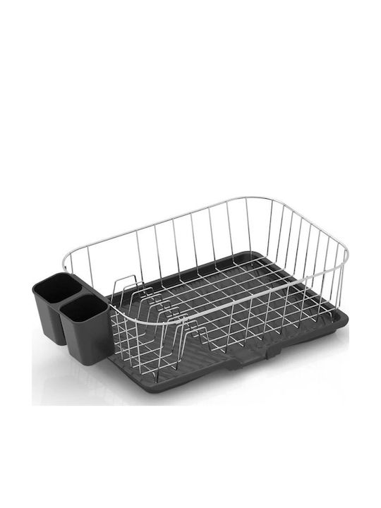 Tekno-Tel Sink Strainer Inox Black 45x31x15cm